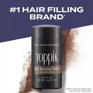 Toppik Hair Building Fibers - Medium Brown